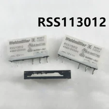 10PCS WEIDMULLER RSS113012 Power Relay 12VDC 5Pin 6A 250V