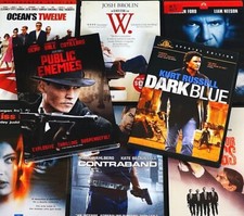 DVD Pick Your Movies War Crime Mystery History Biography Combined DVD Lot 👮🔎⚔️
