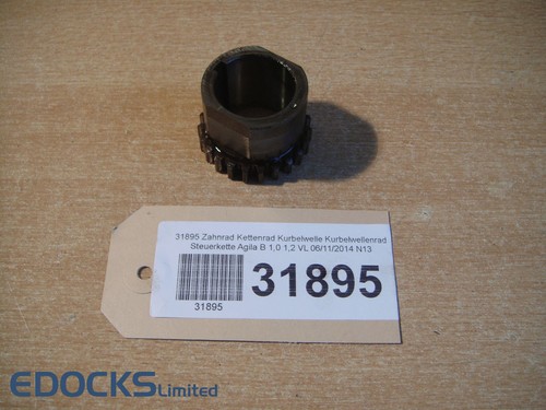 Zahnrad Kettenrad Kurbelwelle Kurbelwellenrad Steuerkette Agila B 1,0 1,2 Opel
