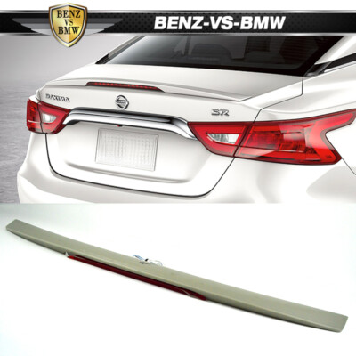 Fits 2016-2023 Maxima 8th A36 4Dr OE Style ABS Rear Trunk Spoiler W/ LED Brake