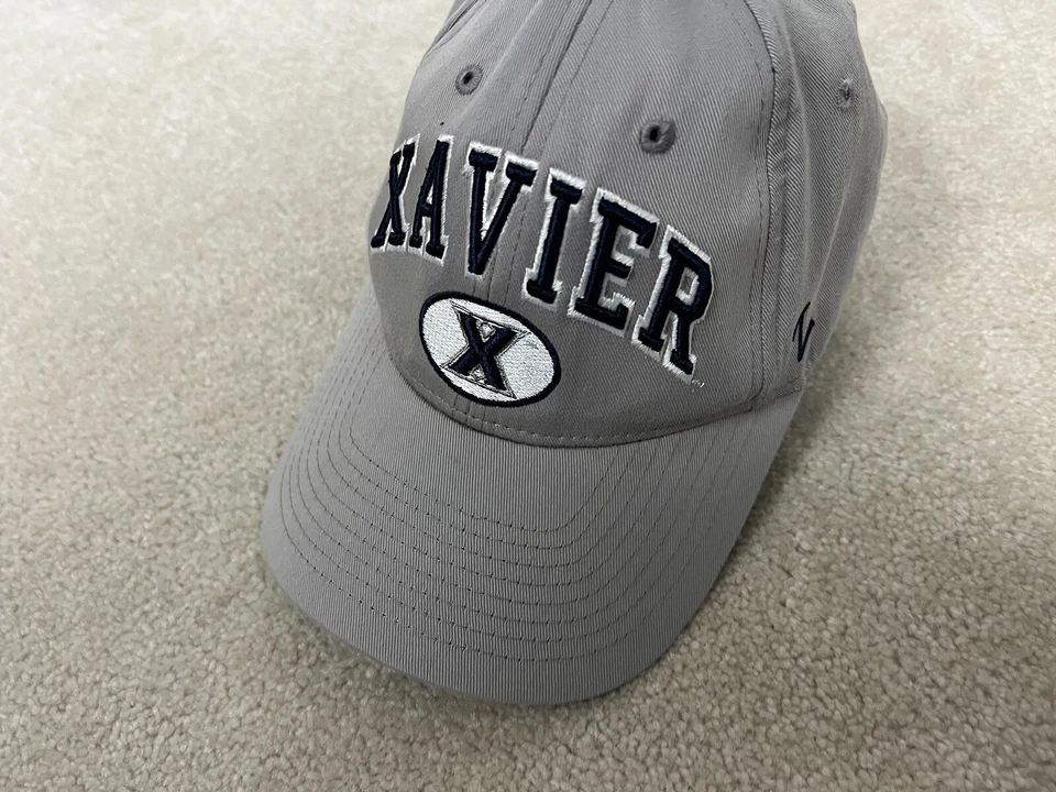 Xavier University Musketeers Hat Cap Mens Gray Snap Back Zephyr - Image 2 of 4