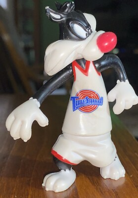 Vintage 3  Sylvester the Cat Action Figure 1996 Space Jam Tune Squad Warner Bros