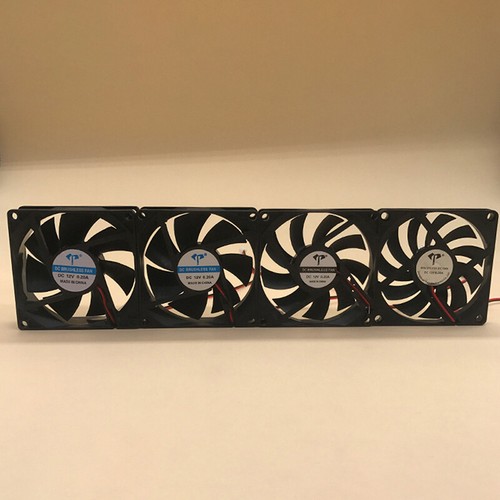 DC Brushless Fan Computer Case Cooling Fan 5V 12V 24V Bearing CPU Cool Two Lines - Photo 3/24
