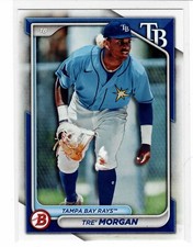 Tre' Morgan Tampa Bay Rays Tampa Bay Rays 2024 Bowman prospect
