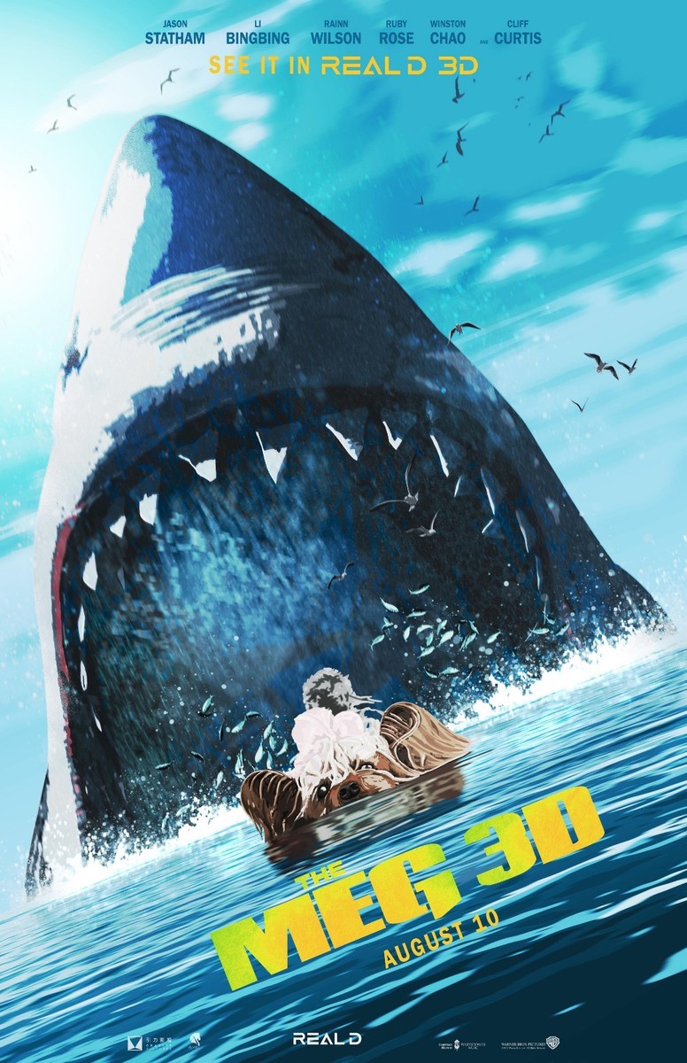 MEG ポスターセット The Meg movie poster (h) - 11