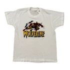 RARE 80s Wolverine Vintage Single Stitch T shirt Marvel Medium