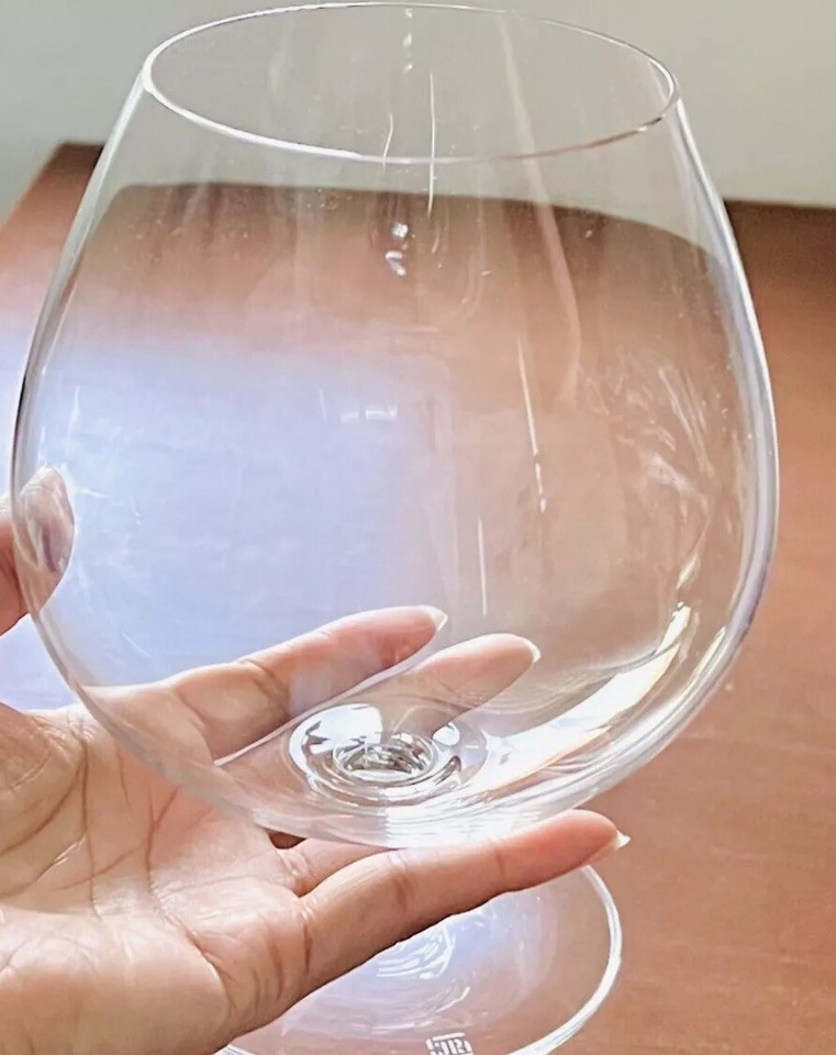 Riedel Vinum Brandy Cognac Snifter Crystal Glass 6” Vintage Signed JR