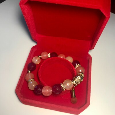 Bracciale Con Perline In Corniola – Pietra Naturale, Chakra Radice E Ombelico, Segno Vergine - 2