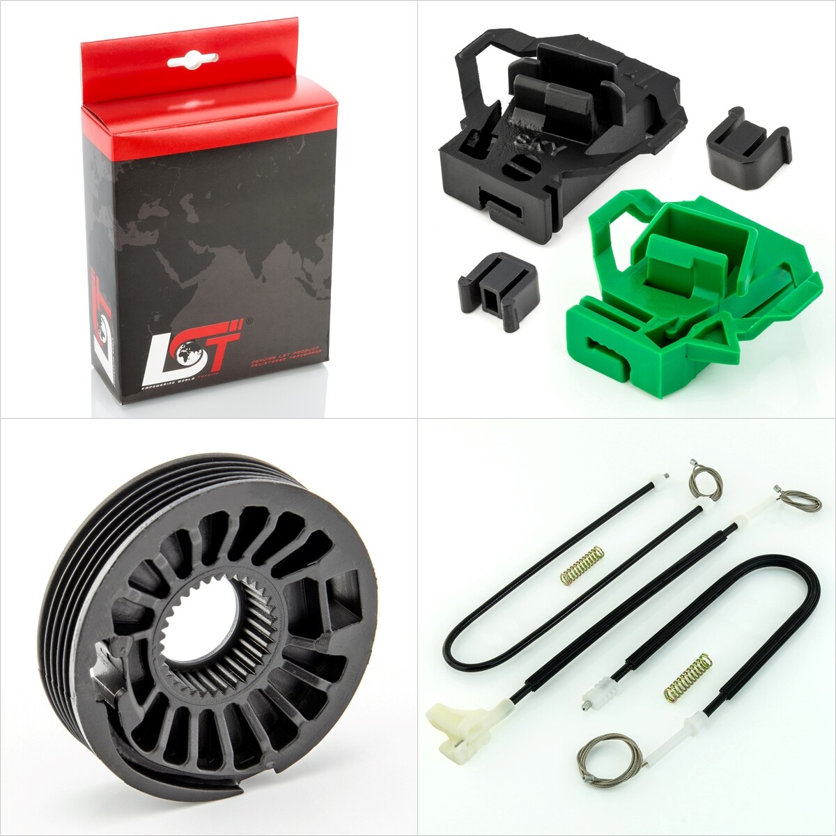 Window Regulator Repair Kit Front Left - For Skoda Octavia 1U
