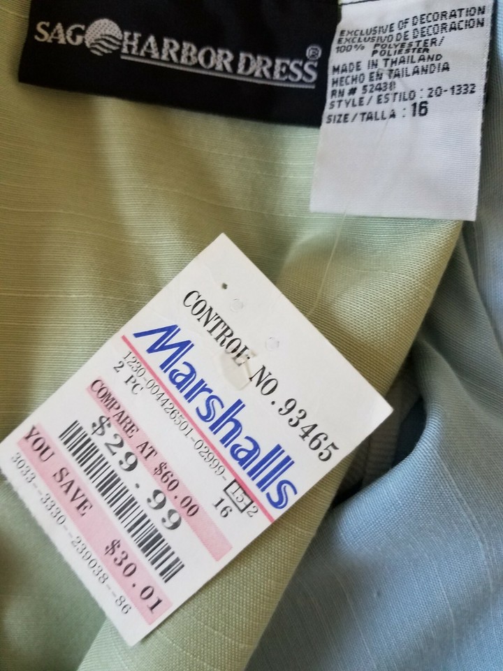 Sag Harbor Jacket Top 16 Embroidered Floral VNeck Button Short Sleeve