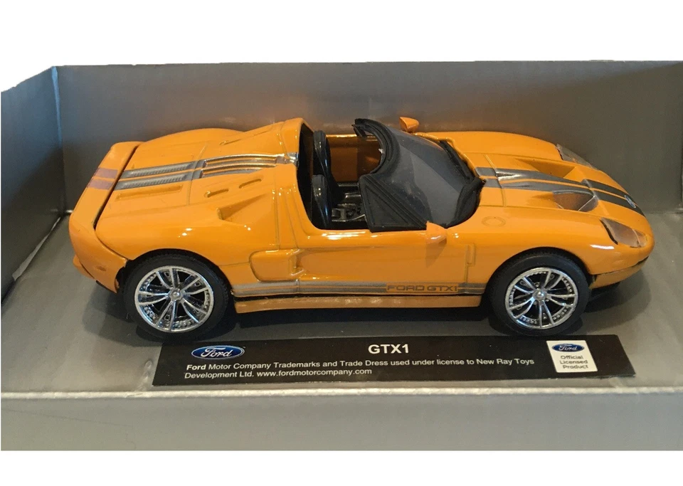 New Ray Modellino Auto Ford GTX1 Scala 1:43 Die Cast Auto Giocattolo - Immagine 3 di 4