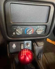 3D Printed 96-02 Firebird Radio Delete Panel