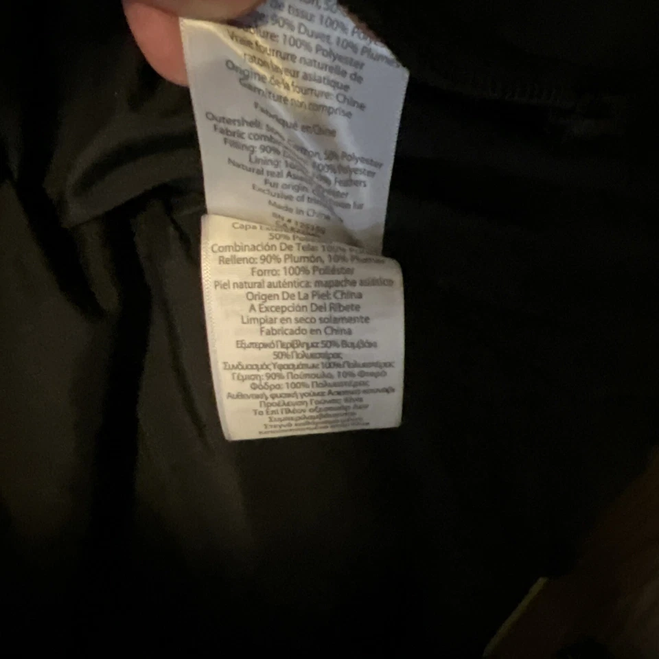 CHAQUETA ACOLCHADA CON CAPUCHA NUEVA SOIA & KYO PARA MUJER TALLA L Foto 4 de 4