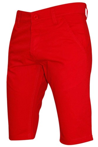 Mens Chino Shorts Summer Slim Fit 3Q Twill Cotton Kushiro Three Quarter Shorts - 第 21/30 張圖片