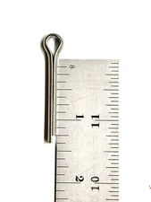(100) 5/32 x 1-1/4 Cotter Pins Locking Split Steel Zinc USA 5/32 1.25, .156 diam