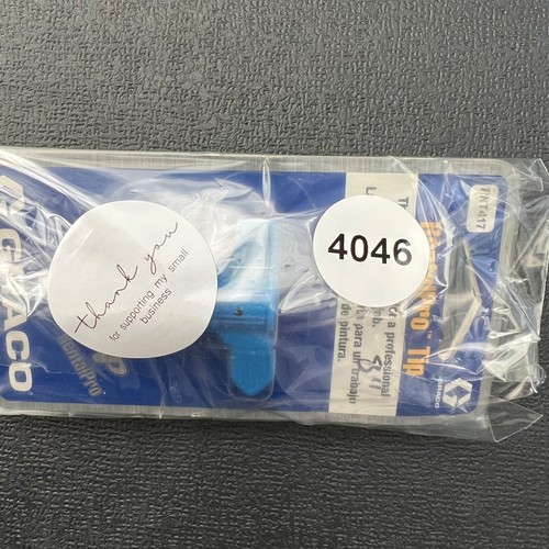 GRACO Reversible Airless Paint Spray Tip Rental Pro Tip RNT 417 Blue .017" LOT/2 - Picture 5 of 9