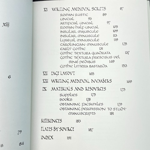 Medieval Calligraphy History and Technique Marc Drogin HC DJ 1980 - Picture 14 of 24