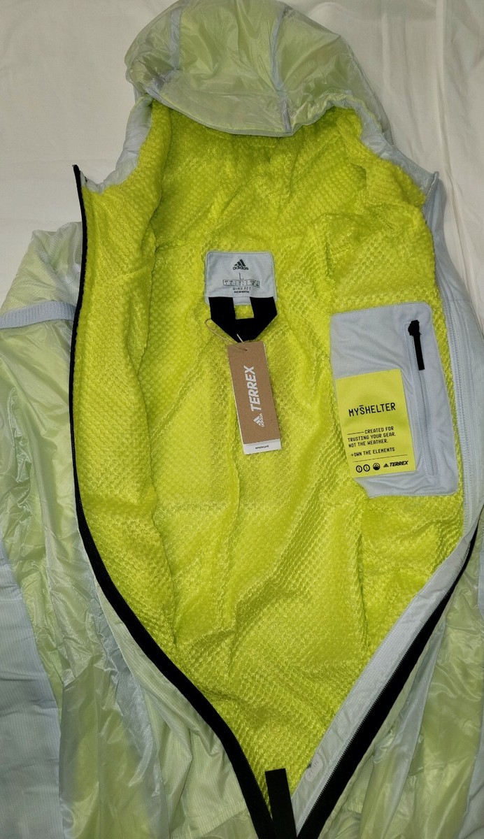 Adidas Terrex MyShelter Windweave Hiking Jacket, GH7465 Mens Adidas Terrex MyShelter Windweave Hiking Jacket, GH7465 Mens