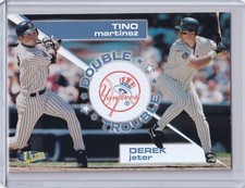 1998 Fleer Ultra Baseball Double Trouble #5 Derek Jeter Tino Martinez YANKEES