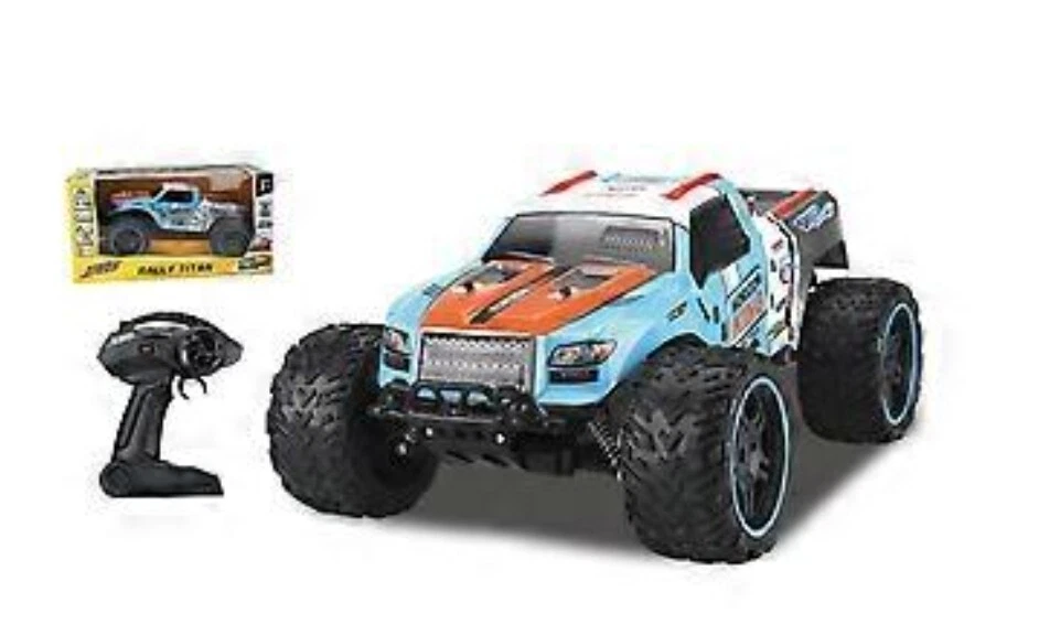 New RC Rally Titan 1:10 Monster Truck Remote Control 2.4ghz 12km Car Age 6+ - Image 2 of 4