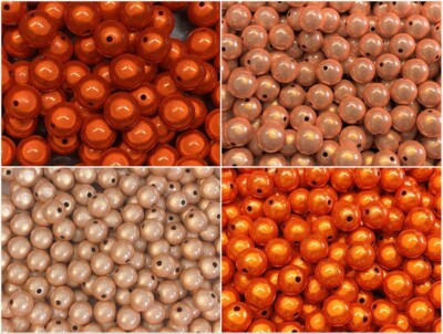 12mm 18St. Miracle Beads Magic Perlen Wunderperlen 3D Effekt Ilumination