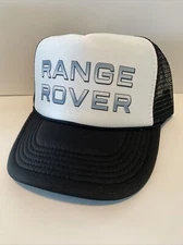 Vintage Range Rover Hat Trucker Hat Black  Cap adjustable Snapback Unworn