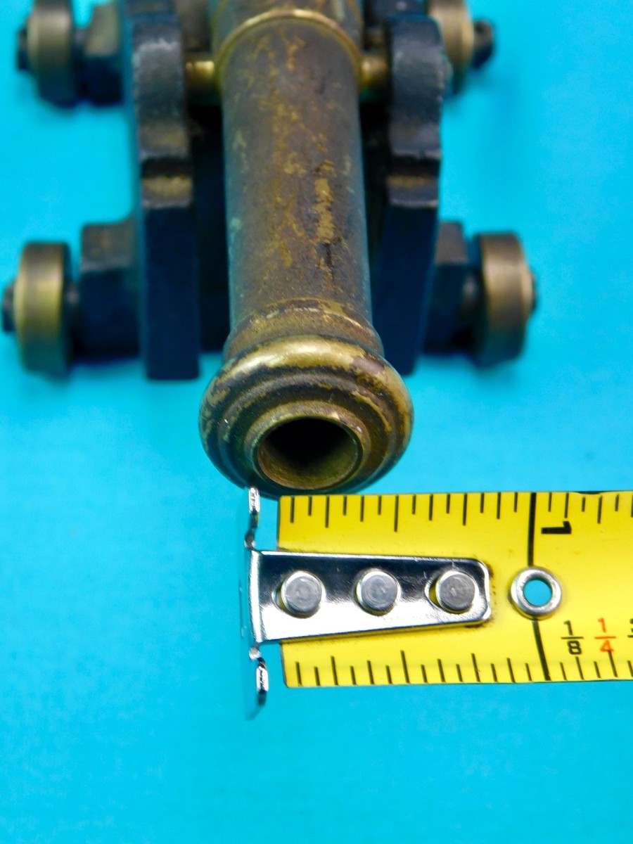 Vintage Small Mini Copper Cannon Toy Model | eBay
