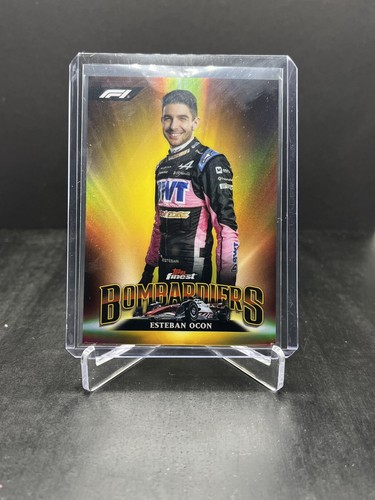 2024 Topps Finest Formula 1 F1 Esteban Ocon Bombardiers SP #BB-9