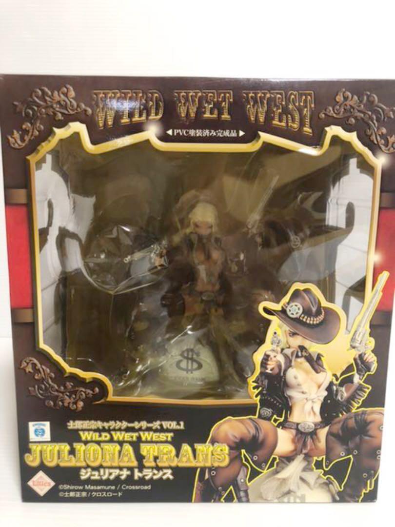 ART STORM Shirow Masamune Wild Wet West Juliona Trans 1 6 PVC Figure Japan Used EBay