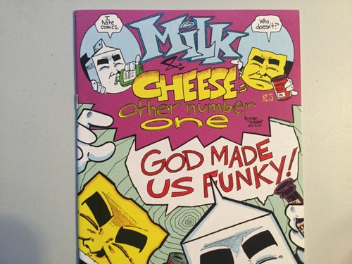 Milk & Cheese’s Other Number 1 5th Printing 1996 HTF SLG Slave Labor Group - Picture 2 of 5