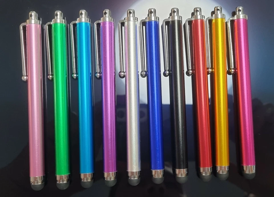 10x Universal Stylus Eingabestift Stift Metall Handy Tablet Smartphone Touch Pen - Bild 2 von 3
