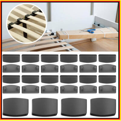 10-100stk Kappen Bett Lattenrost Endkappen Halter Bettkappen Gummi Reparatur DIY