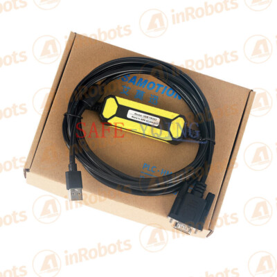 1PC USB-TK503 for ABB AC500-Eco Series PLC Cable Debugging Cable Yellow New