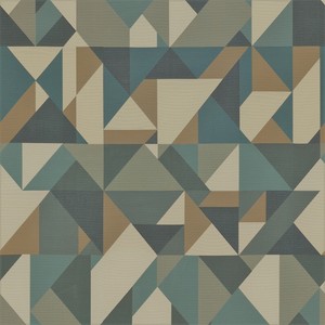 Carnegie Collage Blue Gray Tan Bold Modern Abstract Geometric Image Is Loading Carnegie Collage Blue Gray Tan Bold Modern Abstract