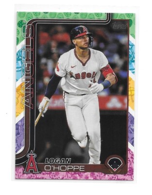 LOGAN O'HOPPE 2025 Topps Easter Egg Holiday Tin Exclusive PASTEL #308 Angels