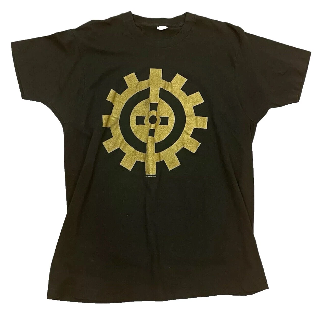 Hip Hop Algodón Negro Vintage Camisetas para Hombres