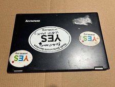 OEM Lenovo Yoga 2 13 LCD Top Back Cover W/ Hinges Cables Black AM138000120