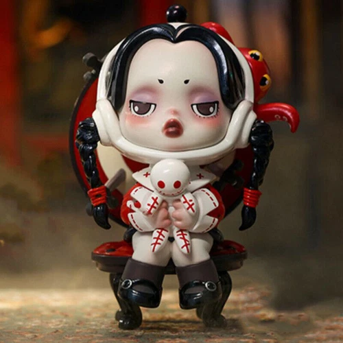 SKULL PANDA Addams Family Blind Box Mystery Figures Action Toys Birthday Gift - Picture 31 of 31