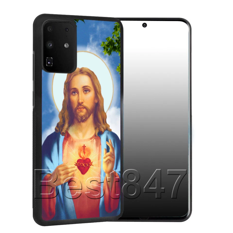 Funda de teléfono Jesús María Dios Evangelio Cruz Biblia para Samsung S20/S21/S22/S23U cubierta Foto 4 de 4