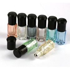 Dropper bottles Essential Oils thick glass 3ml glass bottles Essential Oils Vial