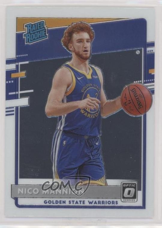 2020-21 Panini Donruss Optic Rated Rookie Nico Mannion #190 0t1y