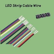 2/3/4/5/6 Pin 5050 3528 LED RGB Strip Extension Connector 18/20/22AWG Cable Wire