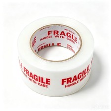 5Roll Fragile Tape 2.5 Inch x 180 Feet 60 Yards -Handle with Care Marking Tape