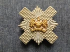 #160 – WW1 SCOTTISH COMPANY, CITY OF LONDON VOLUNTEER REGIMENT CAP BADGE - GAUNT