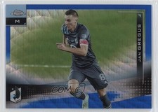 Jan Gregus Chrome 2021 Blue Wave Refractor /199 #63