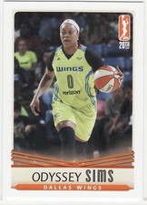 2016 Rittenhouse WNBA Card #35 - Odyssey Sims - Dallas Wings