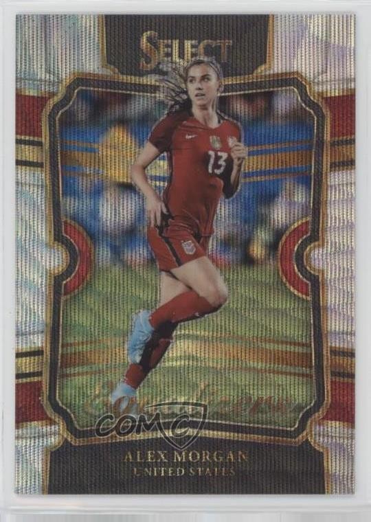 2017-18 Panini Select Equalizers Alex Morgan #EQ-28 w3d