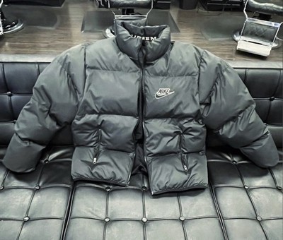 Supreme Nike Reversible Puffy Jacket [SS21] Size: Medium [Black]