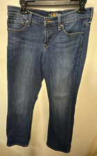 Lucky Brand Jeans Regular Fit Easy Rider Dark Wash Stretch Denim Womens 6/28