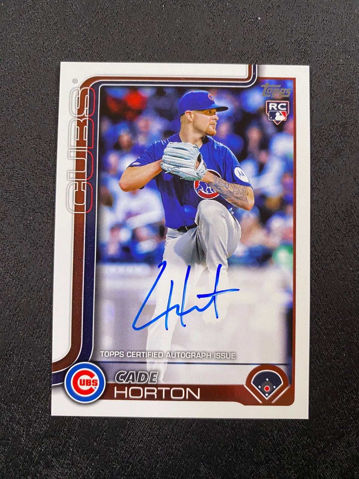 2025 Topps Update Cade Horton Real One Auto RC #US140 D67